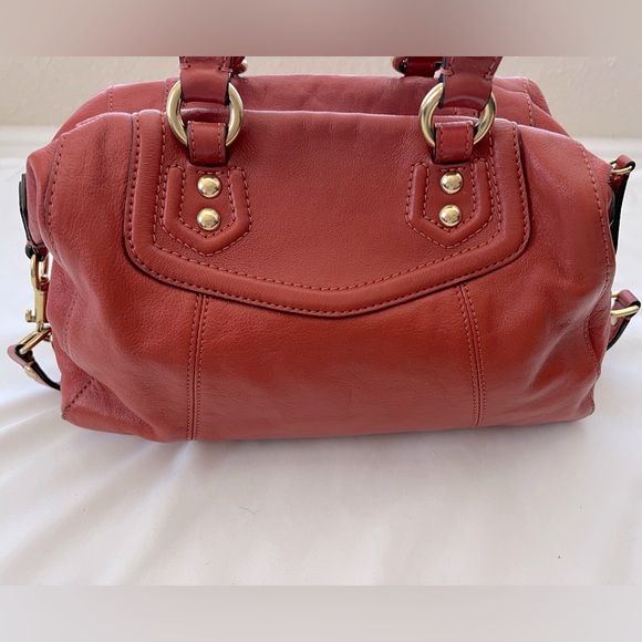 Coach Ashley Satchel f19247 Vermillion - Picture 3 of 9